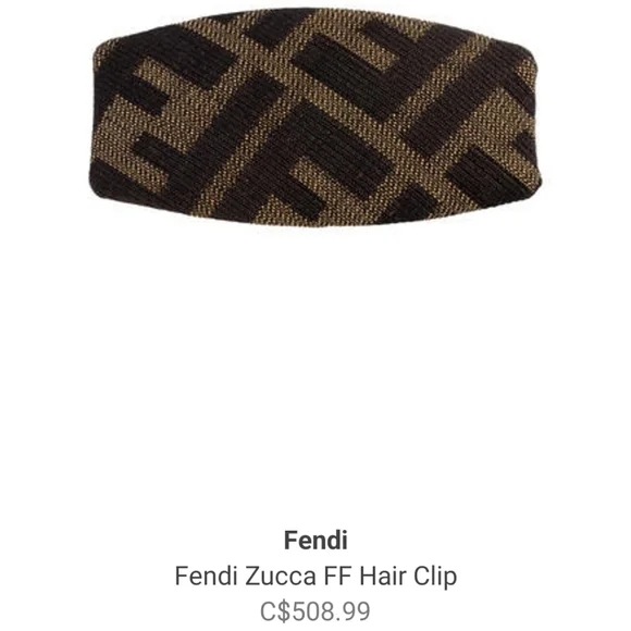❌️SOLD❌️. Authentic FENDI Hair Clip - Picture 10 of 11